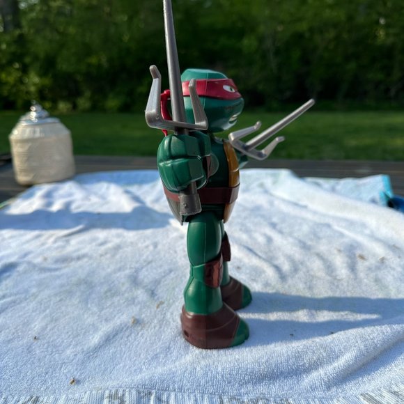 TMNT Raphael 8.5" Figure Teenage Mutant Ninja Turtles Toy - Picture 4 of 7